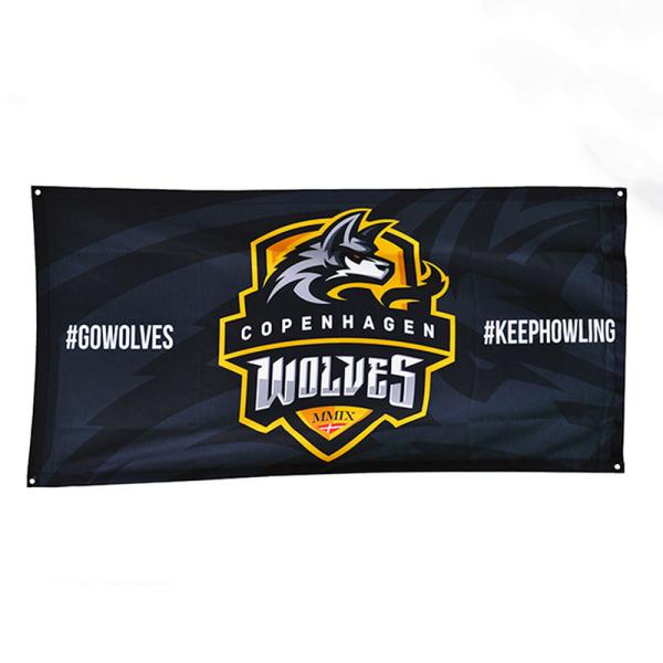 ODM Indoor Outdoor Custom Advertising Banners  Polyester Digital Printing