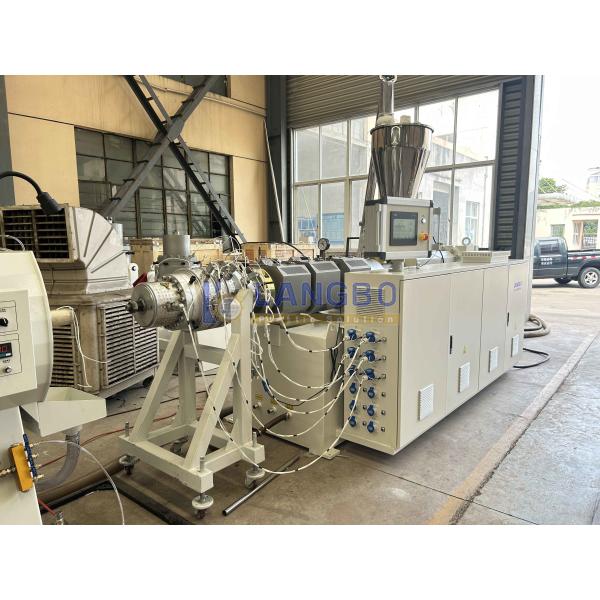800kg/h High Speed PVC Pipe Making Line With 80/173 High Speed Screw For Pipe Diameter 75-250mm