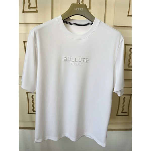 Crew Neck T-shirts | Rhinestone Logo & Graphic Design Jersey Men T-shirt OEM/ODM Manufacture