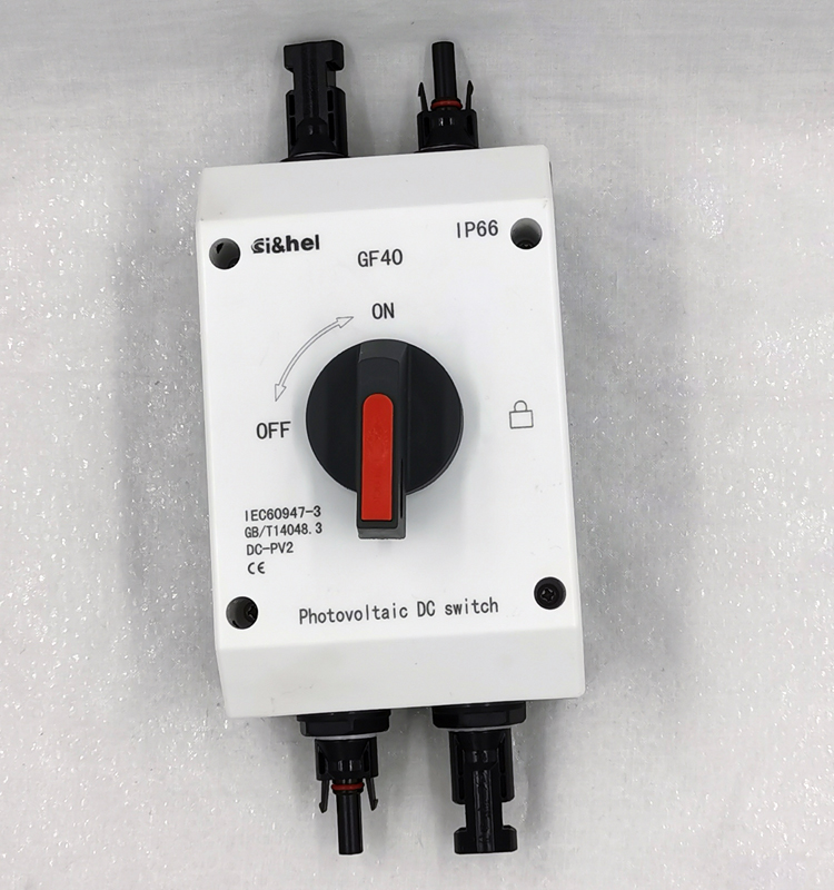 32A Solar DC Isolator Switches 3-Phase 4-Pole Low Voltage Disconnectors 1000V DC PV Disconnect Isolator Switch