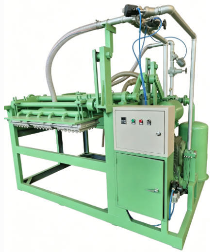 700-1000pcs Per Hour Small Capacity Simple Structure Egg Tray Machine for Eco-Friendly Pulp Molding