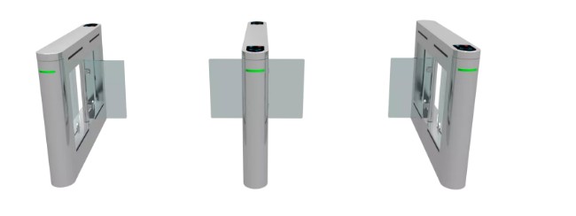 Шум ворот SS304 барьера качания IP TCP акриловый свободный для станции метро