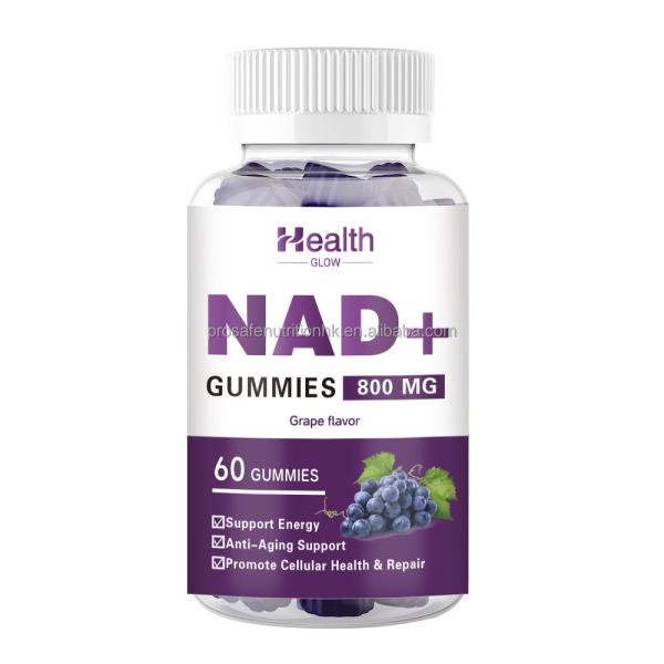 Customized NAD+ Vitamins Gummy Candy Supplement For Energy & Anti Aging