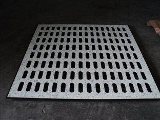 Fireproof, waterproof and dustproof Anti-rust Perforated Raised Floor 600 * 600 * 35 mm