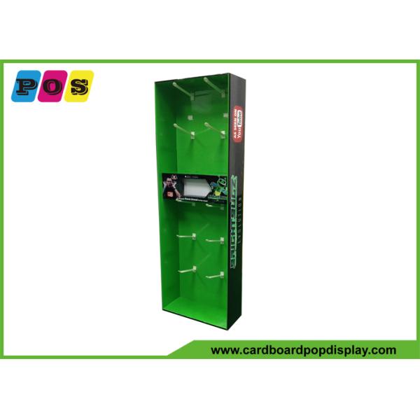 Hanging Cardboard Sidekick Display Retail POS With Pegs And 12 Pockets SK025