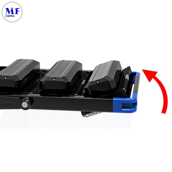 160lm/W LED haute lumière de mât en aluminium 250W750W1250W haute protection contre les surtensions et les surtensions faisceau d'angle Stade des emplacements aéroport de sport