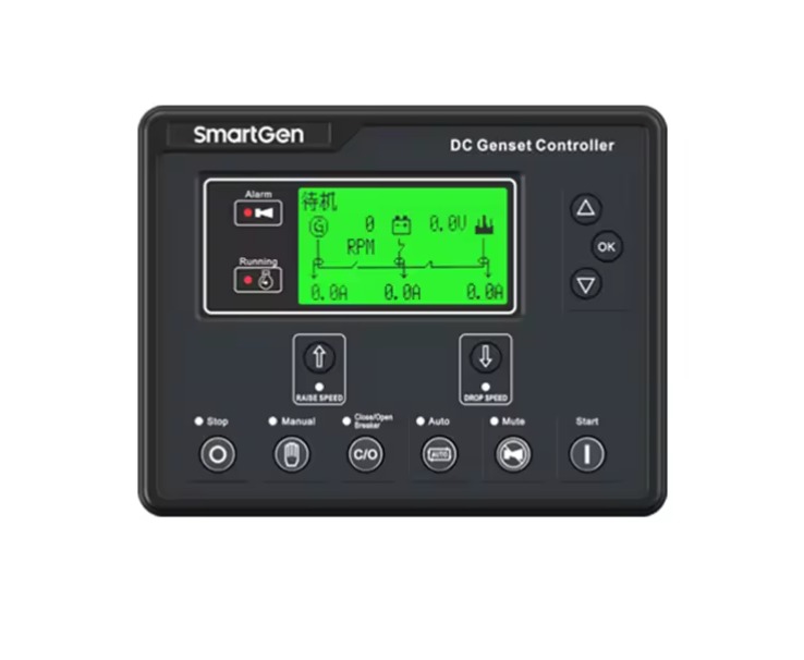 HGM7110DC Telecom Base Station Genset Controller, CANBUS, Speed Governor, SMS & DC Generator Control SmartGen New Original Brand
