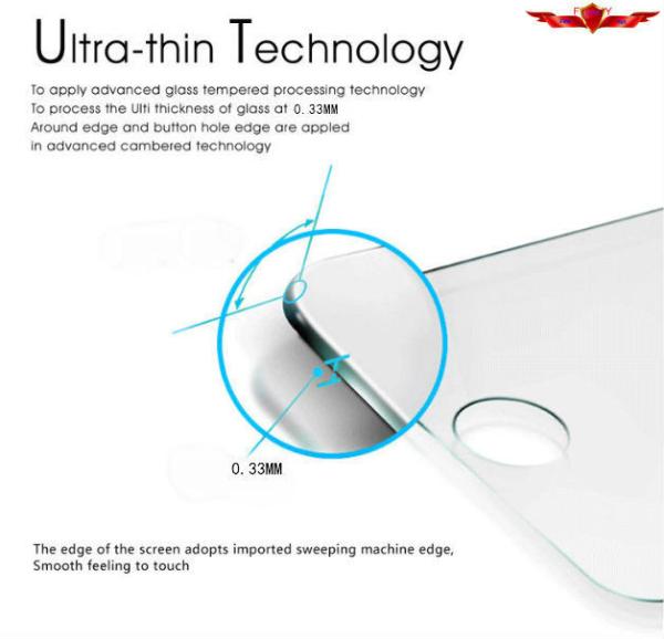 New 0.33MM Right Angle high level Japanese tempered glass film for Samsung Galaxy Note3