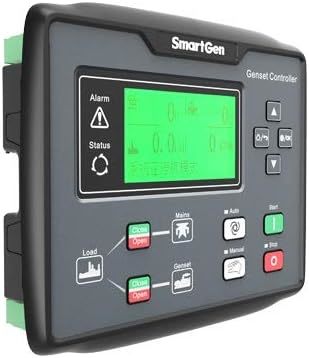 SmartGen HGM7120N Diesel Generator Auto Start Control Panel with Plastic Housing AMF USB RS485 & ETHERNET Connectivity Rated 8A