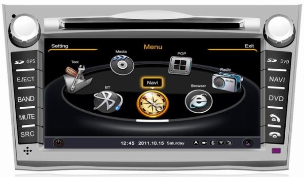 Ouchuangbo audio stereo speakers radio Subaru Legacy 2009-2011 S100 platform OCB-061