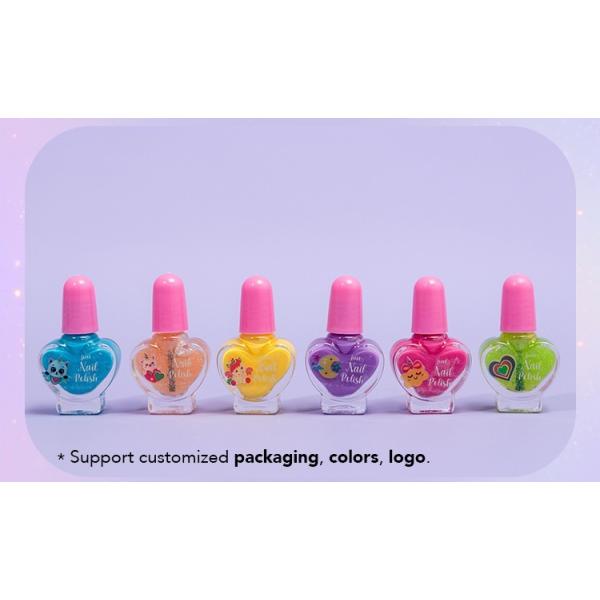 Fashion Toys Girl Kids Nail Kit With Nail Dryer And Nail Polish Eco Friendly