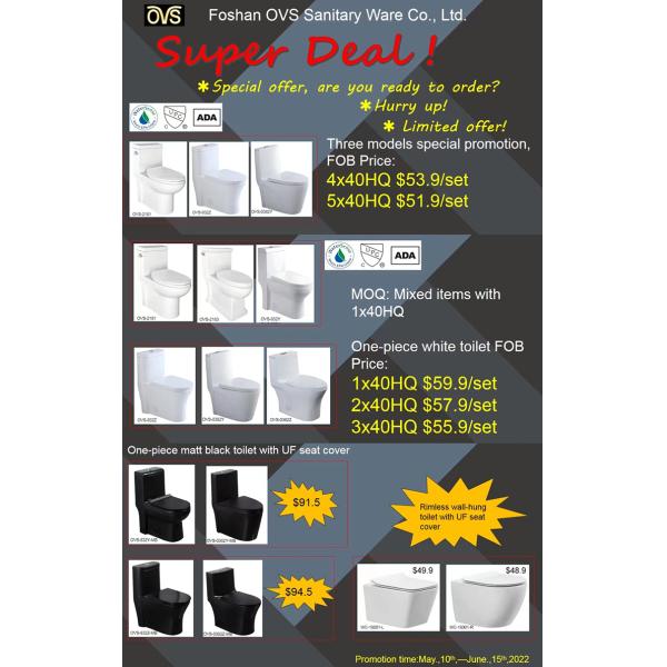 Ada American Standard Floor Mounted Toilet One Piece Water Closet MAP 800G