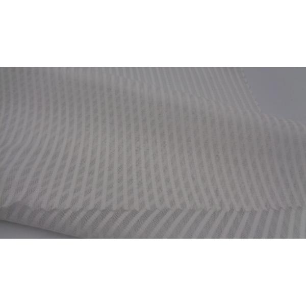 Organza Sports Mesh Breathable Polyester Fabric 300Dx300D 80 Gsm