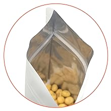 Kraft Paper Stand-Up Pouch Nuts Tea Dried Fruit Sealed Packing Bag Packaging Zipper Bag