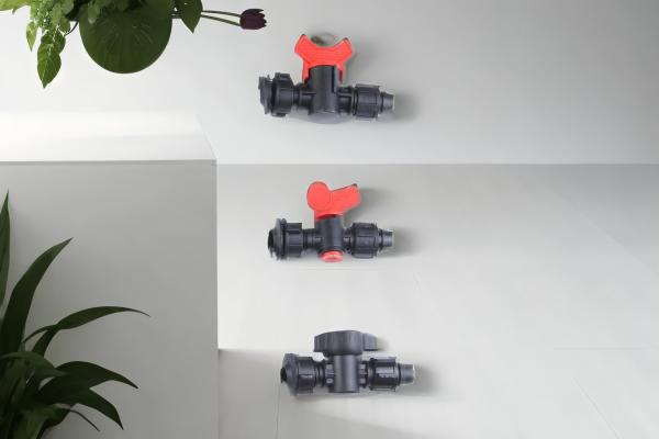 Versatile Drip Irrigation Valve for Flexible Water Distribution in Gardens