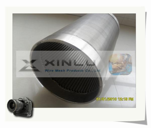 Non Clogging Water Well Screen Pipe FOTI Sand Control Wedge Wire Screen Pipe