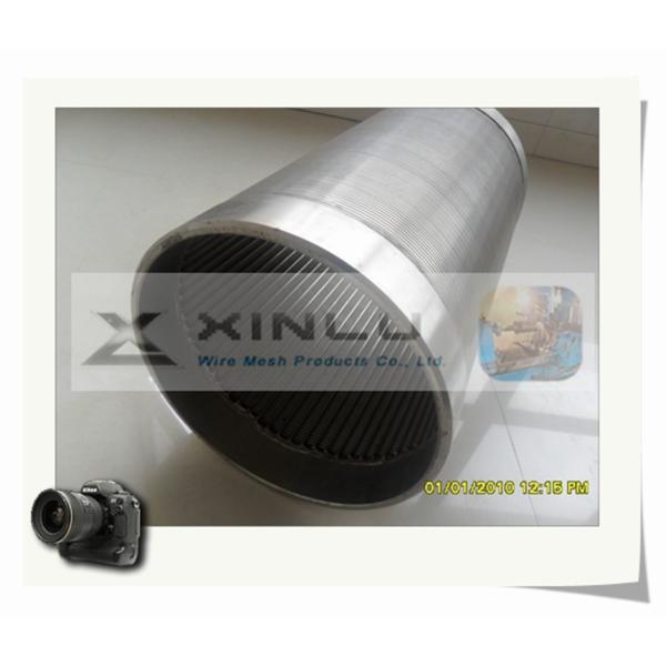 10-3/4» песок контролирует трубку 6m экрана Джонсона никакая магнитная трубка фильтра нержавеющей стали