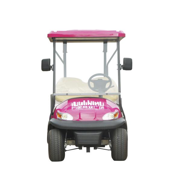 Produit chinois Couleur optionnelle 4 places Voiture de golf Voiture touristique pour terrain de golf Plate touristique