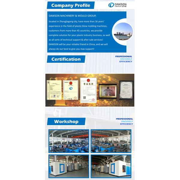 1L 2L 5L 20L Plastic Extrusion Blow Molding Machinery for PP HDPE Bottle Barrel Jerrycan