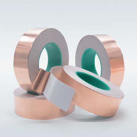 0.06mm Thick Mri Room Conductive Adhesive Copper Tape Customized Width