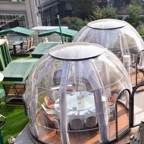 Transparent Prefab Dome House Bubble Dome Room Perfect for Hotel and PC Needs