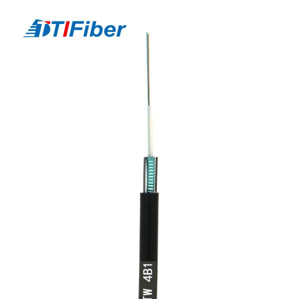 Single Mode Armoured GYXTW Fiber Optic Cable 2 / 4 / 6 / 8 / 12 / 16 / 24 Core