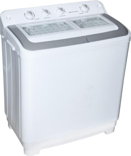 Big Capacity  Silver Domestic  Washing Machine , Glass Cover Portable Washer And Dryer