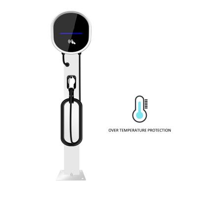 Estações de carregamento rápido de veículos elétricos residenciais Carregador de 22 kW personalizado