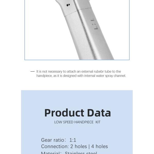 Air Motor Stable Dental Handpiece Unit Stainless Steel Material