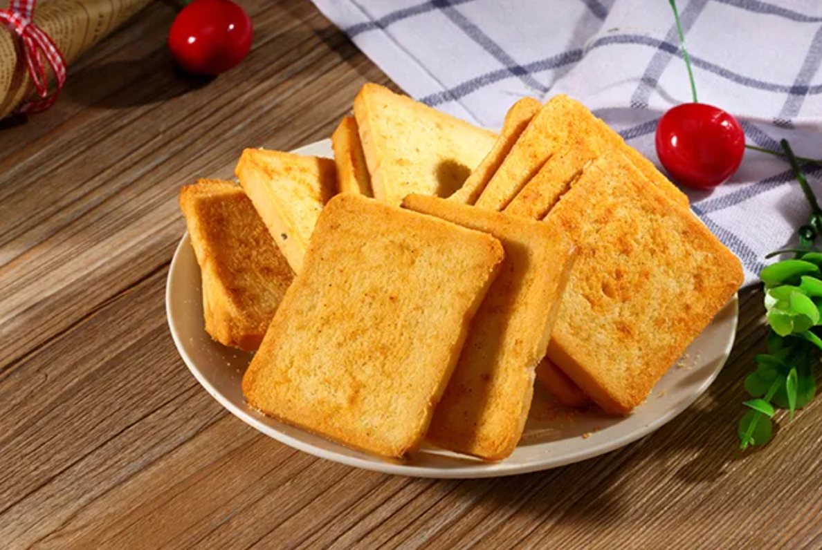 Запеченный китайский хлеб со вкусом тмина в вакуумной упаковке