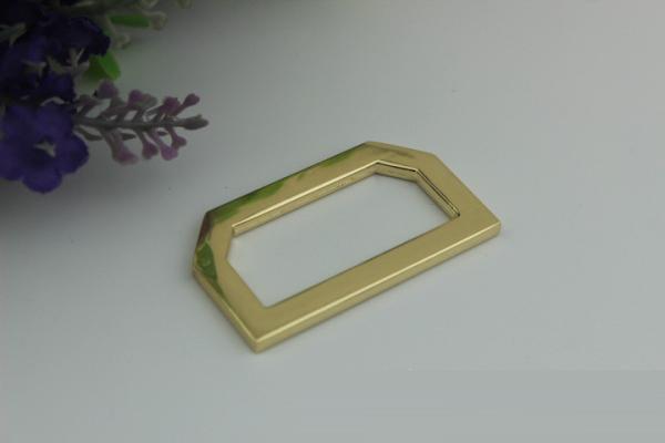 China wholesale 38 mm adjustable strap metal d ring for shoulder bag