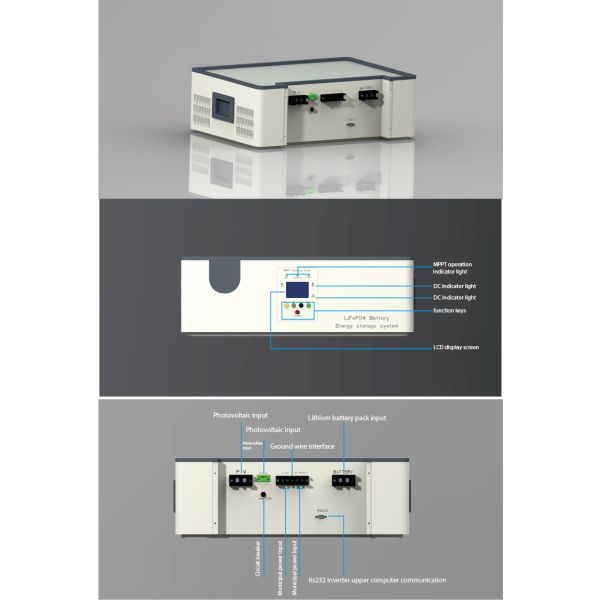 20kWh 51.2V 500Ah LiFePO4 Energy Storage Battery System Stackable For Household