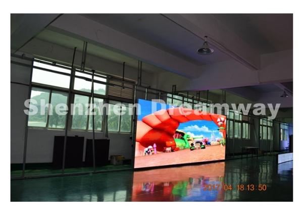 SMD 2525 IP65 exterior led screen Waterproof , full color led panel 2 years Warranty