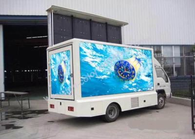 Exposição de diodo emissor de luz móvel do caminhão impermeável com modo de varredura do sistema 1/5 de Linsn da nova