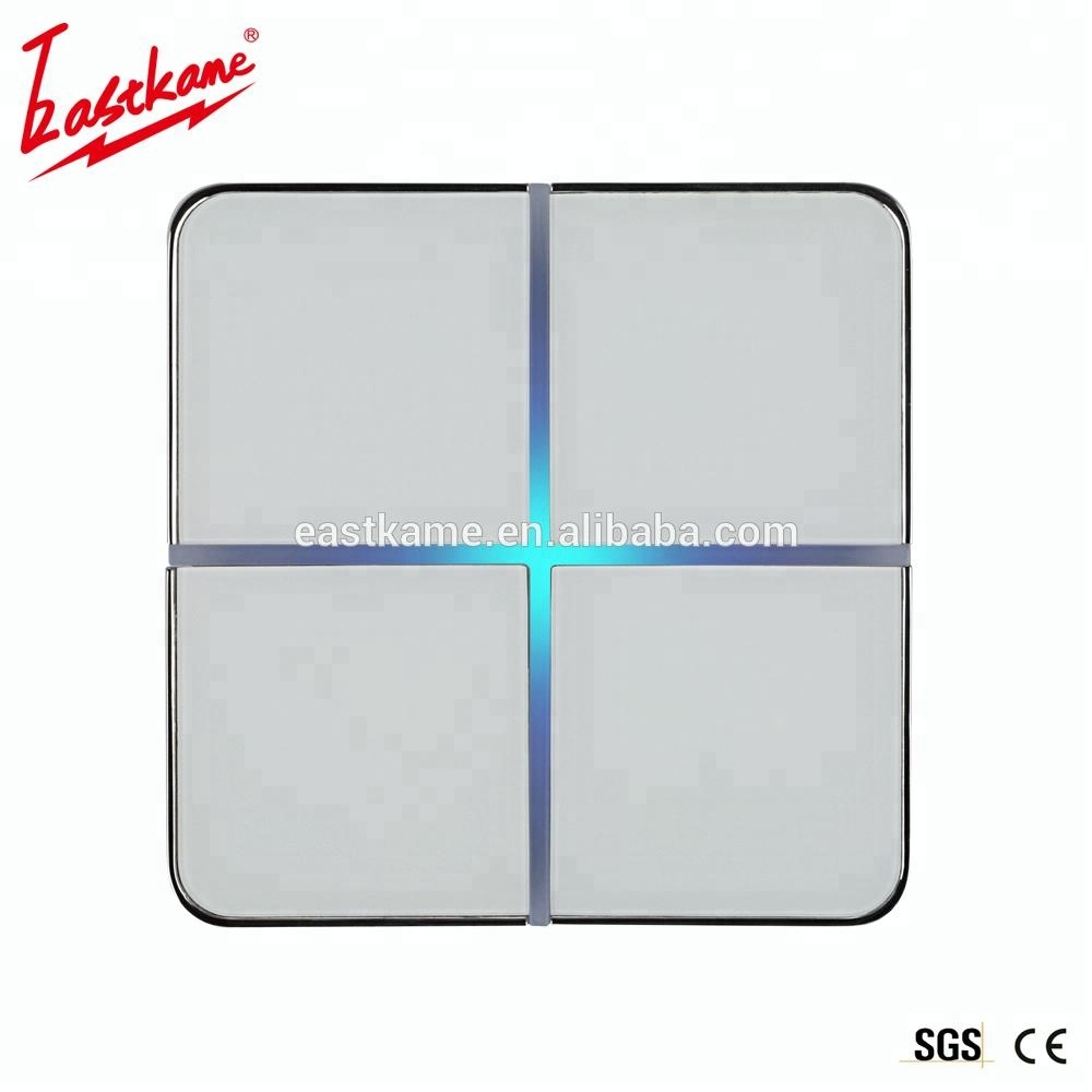 Eastkame Smart Light Touch Antique Switch Tuya Wifi Zigbee Home Automation Compatible Metal Material for Alexa & Google Home