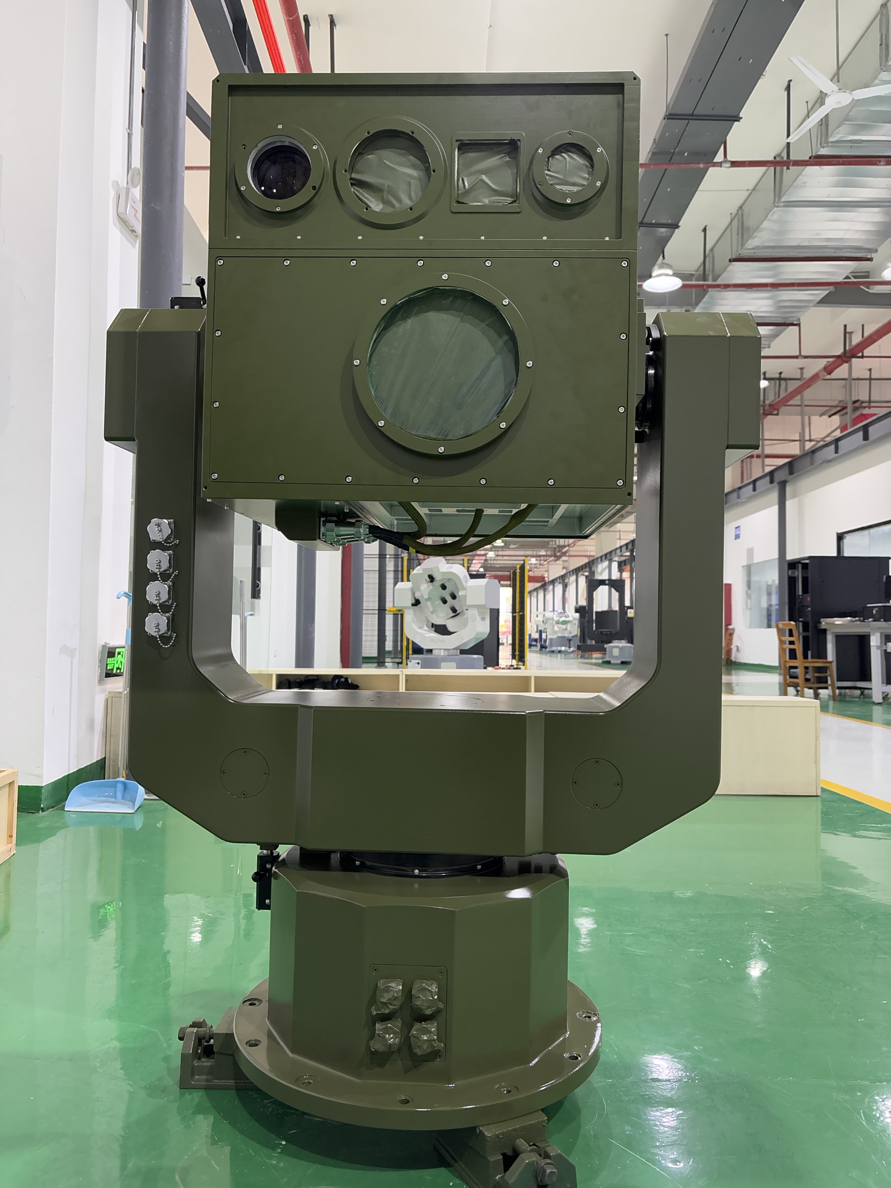 High-Precision Servo Tracking Turntable for Low-Altitude Security with 65kg Load Capacity
