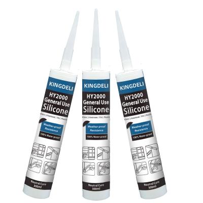 GP de Grey Antifungal Silicone Sealant à prova de intempéries para o telhado de construção