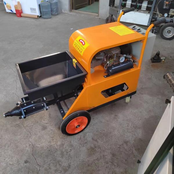 Low Maintenance Cost 8hp Diesel Cement Mortar Spray Plaster Machine for Wall Plastering