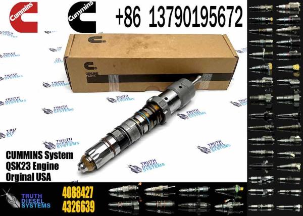 QSK45/QSK60 6D170 Injecteur de carburant diesel QSK23 4326780 4088427 4087893 4001813 4010025 4076533 4088431 4087889 4062090 407