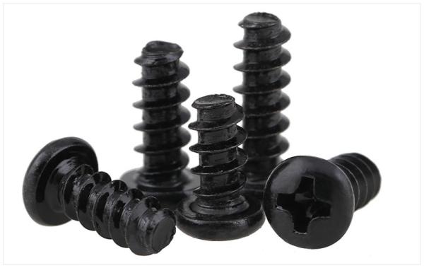Round Head Type B Thread Forming Metal Tapping Screws Blunt Point Sheet Metal Screws