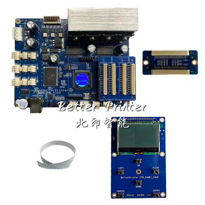 UV flatbed printer system XP600 Inkjet board T-shirt pattern PET film hot stamping white ink pyrography printer