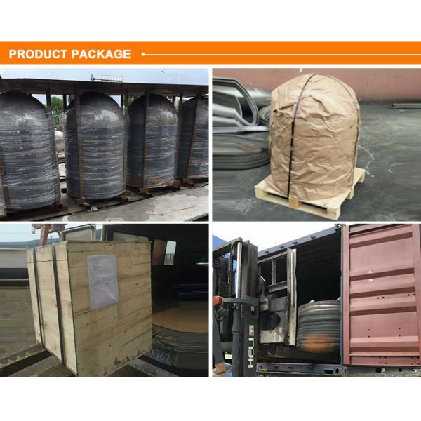 Головы уплотнения конца крышки блюда нержавеющей стали сферы шарика крышки полусферической стальные