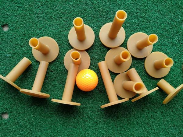 golf tee , golf tees ,  rubber golf tee  , tee mark