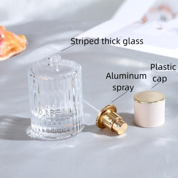 30ml 50ml Glass Mist Spray Bottle Customizable Empty Perfume
