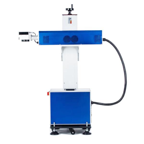 speed Fiber Optic CO2 UV Online Flight Laser Engraving Machine with Pulsed Operation by IPG Raycus Max JPT 20w 30w 50w