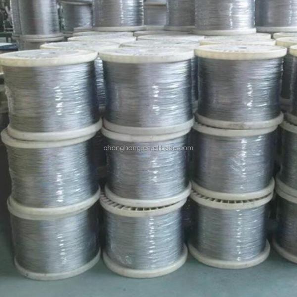 6x24 7FC Galvanized Steel Wire Rope 12mm 1000mtrs Packing 6x12 7FC Processing Service Other