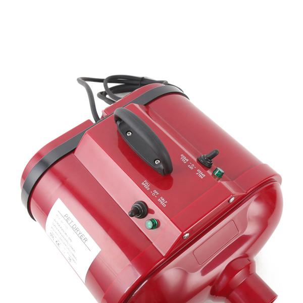 Commercial Dog Blow Dryer Flexible Hose Dog Grooming Blower Lightweight