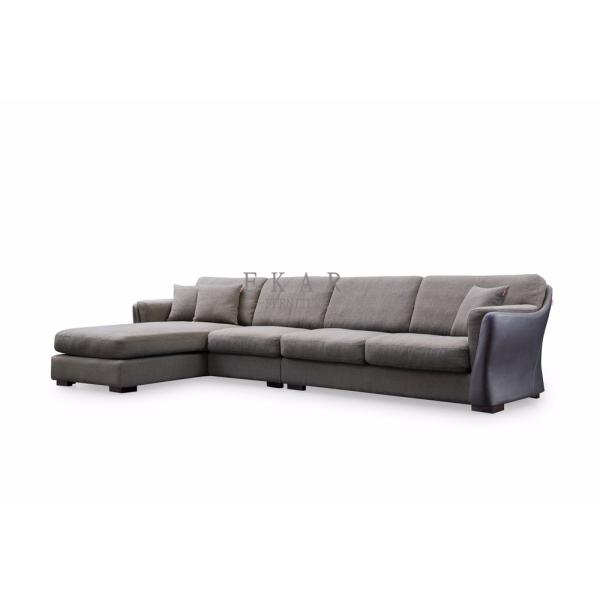 New Model Set Living Room Furniture Modern L Shaped Sofa