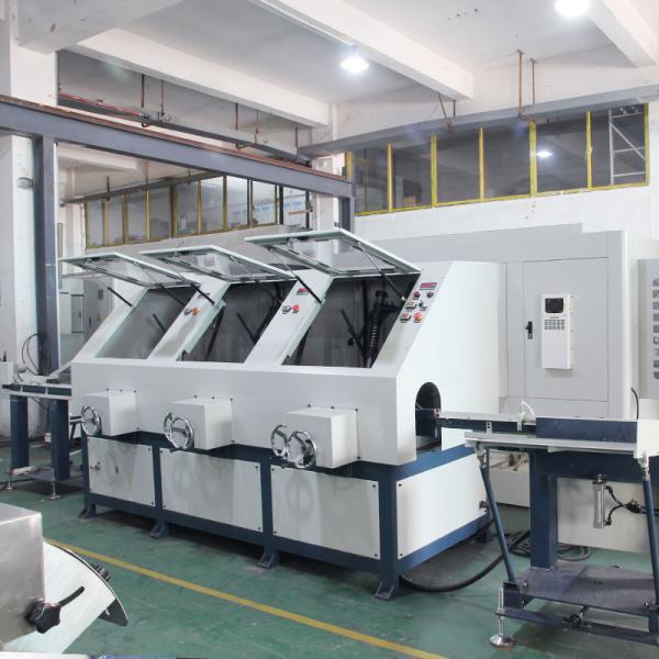 Stainless Steel 4 Heads Square Tube Polishing Machine