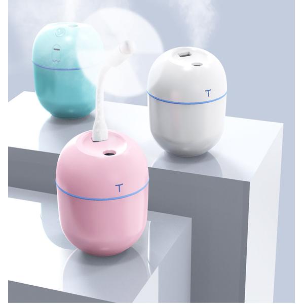 Ultrasonic 250ml Mini Humidifier Aroma Oil Diffuser with Colorful Night Light 100g